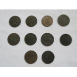 TEN 18th CENTURY INDUSTRIAL TOKENS