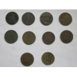 TEN MAINLY UNDATED INDUSTRIAL TOKENS