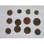 SMALL PARCEL OF ROMAN AND OTHER EARLY COINAGE