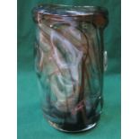 WHITEFRIARS STYLE GLASS VASE,