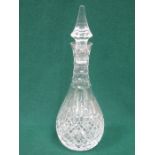 STUART CRYSTAL WINE CARAFE WITH STOPPER