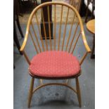 ERCOL GULDEN DAWN STICK BACK ARMCHAIR