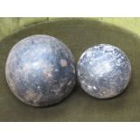 TWO CANNON BALLS