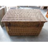 LARGE WICKER BASKET