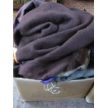 BOX CONTAINING VARIOUS VINTAGE CLOTHING