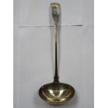 EARLY SCOTTISH SILVER SOUP LADLE, PROVINCIAL ABERDEEN ASSAY, CIRCA 1790s,