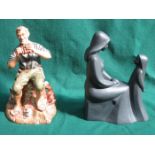 TWO ROYAL DOULTON FIGURES- DREAM WEAVER AND MOTHER AND DAUGHTER