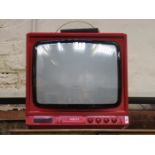 FIDELITY VINTAGE COLOUR TELEVISION WITH REMOTE AND MANUAL