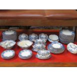 QUANTITY OF VARIOUS PART SETS OF BLUE AND WHITE CHINA