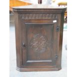 OAK CORNER CUPBOARD