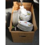 MIXED LOT INCLUDING TABLE LAMP,