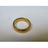 22ct GOLD WEDDING BAND