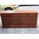 G PLAN STYLE CHEST OF DRAWERS