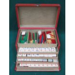 CASED LUNG CHAN MAH JONG SET