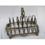 HALLMARKED SILVER TOAST RACK,