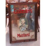 COLMAN'S MUSTARD ADVERTISING MIRROR