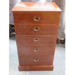 MODERN CHEST OF FIVE DRAWERS