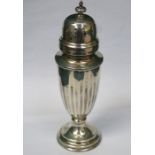 HALLMARKED SILVER SHAKER BY WALKER & HALL,