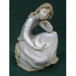 NAO GLAZED CERAMICS FIGURE,