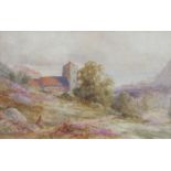 TWO FRAMED WATERCOLOURS, BOTH UNSIGNED, POSSIBLE BY CHARLES ESSENHIGH CORKE,