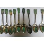 MIXED LOT OF VARIOUS HALLMARKED SILVER SPOONS