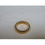 22ct GOLD WEDDING BAND