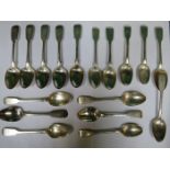 PARCEL OF VARIOUS HALLMARKED SILVER SPOONS