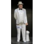 ROYAL DOULTON GLAZED CERAMIC FIGURE- SIR WINSTON CHURCHILL,