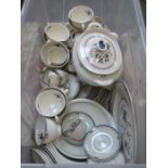 PARCEL OF ROYAL DOULTON OLD COLONY DINNERWARE,
