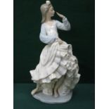 NAO GLAZED CERAMIC FIGURE,