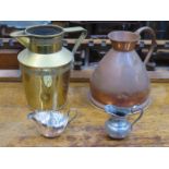 COPPER JUG, BRASS JUG,