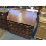 ANTIQUE OAK BUREAU