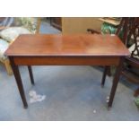 MAHOGANY CONSOLE TABLE