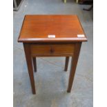 SINGLE DRAWER HALL TABLE