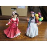 TWO ROYAL DOULTON FIGURES,