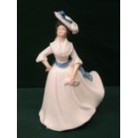 ROYAL DOULTON GLAZED CERAMIC FIGURE- MARGARET,