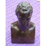 EDWARD FLOWER bRONZE BUST