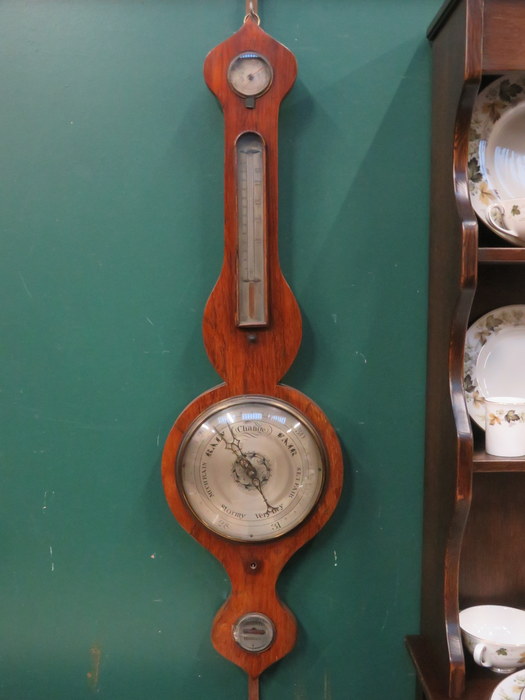 ANTIQUE WHEEL BAROMETER