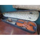 VINTAGE CASED VIOLIN