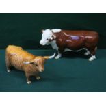 BESWICK HIGHLAND COW (AT FAULT),