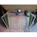 ART DECO STYLE WALL MIRROR