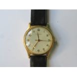 18cT GOLD LONGINES WRISTWATCH