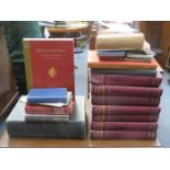 MIXED LOT OF VOLUMES INCLUDING WAR ILLUSTRATED, OLD BIBLE,