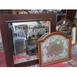 FRAMED DECORATIVE PUB MIRROR- THE EMPIRE,