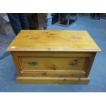 PINE TELEVISION CABINET