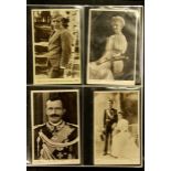 An album of early postcards of Royalty.