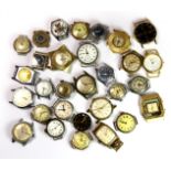 A large quantity of vintage of ladies and gents watches.