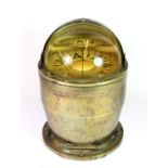 A brass Sestral ship compass, W. 27cm.