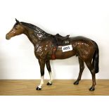 A large Beswick race horse figure, H. 18.5cm.