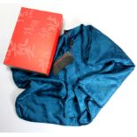 A contemporary Chinese silk shawl.